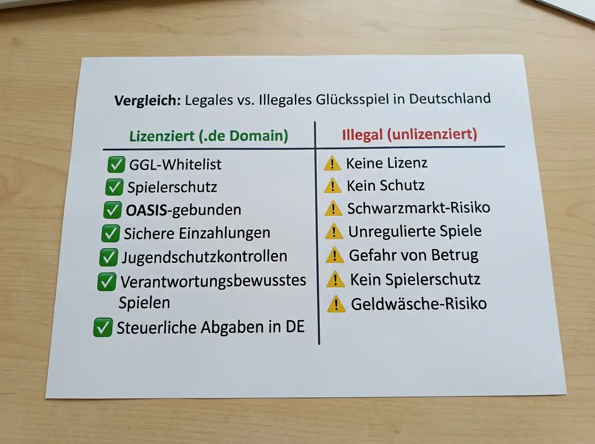 Illegale Tischtennis Wettanbieter erkennen und meiden – Warnsignale fuer nicht-lizenzierte Buchmacher ohne GGL-Erlaubnis